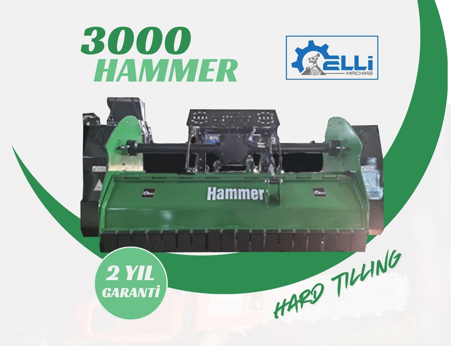 3000 Hammer Kesek Kırma Makinesi